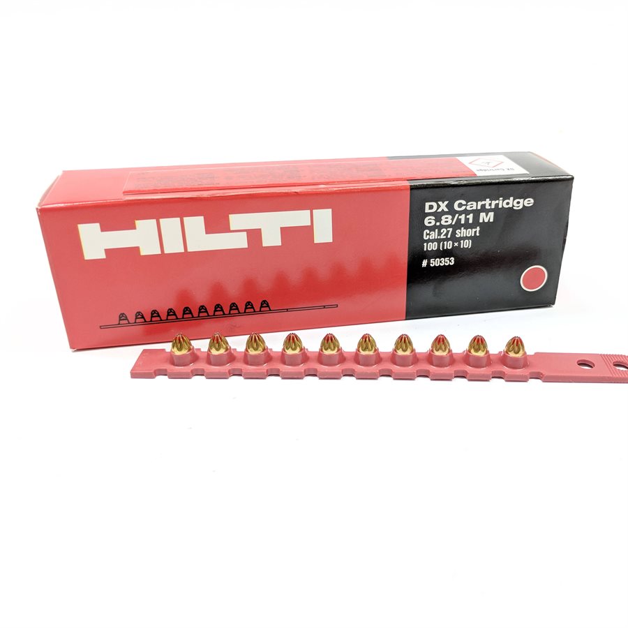 HILTI M10 Collated Cartridges For Use With Powderactuated Tools 100pcs